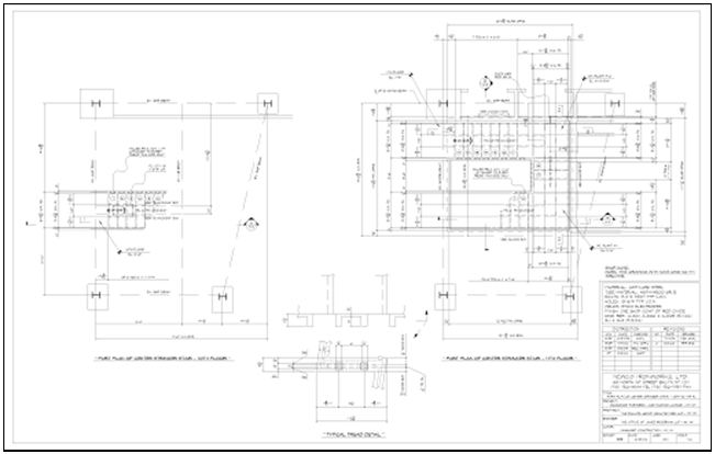 Basswood Partners - Center Stringer Stair Shop Drawings