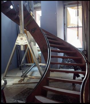 Rowan Residence - Custom Stair w/ Glass Railings